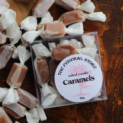 Salted Vanilla Caramels 80g