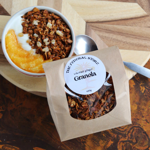 Coconut Ginger Granola