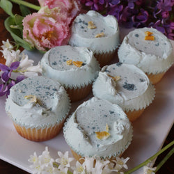 Mothers Day Lavender Lemon Cupcakes